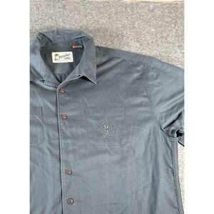 Howler Brothers mechanics shirt 2xl Gray Embroidered On Sides Pocket Lower Front